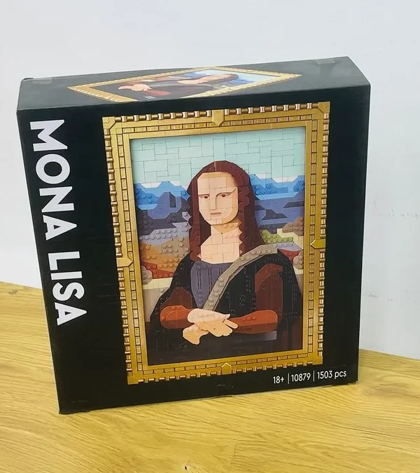 Mona Liza İncəsənət Konstruksiya Tablosu 1503 Hissə - Grido hədiyyə mağazası