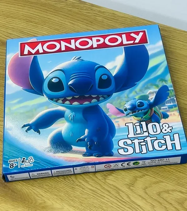 Monopoly Lilo & Stitch Masa Oyunu - Grido hədiyyə mağazası