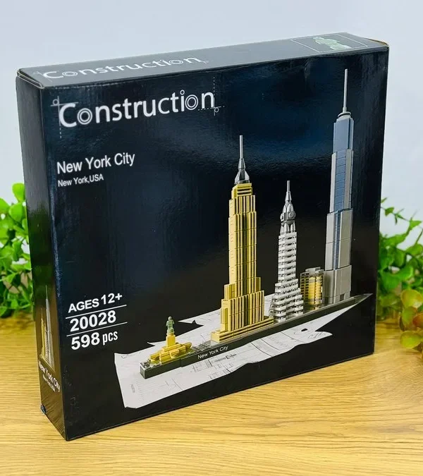 New York City Konstruksiya Dəsti (598 Hissə) - Grido hədiyyə mağazası