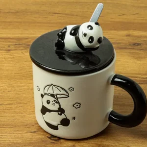 Panda Fincan və Qaşıq Dəsti 6961 - Grido hədiyyə mağazası