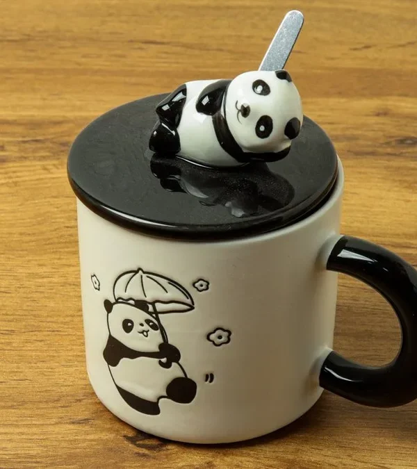 Panda Fincan və Qaşıq Dəsti 6961 - Grido hədiyyə mağazası