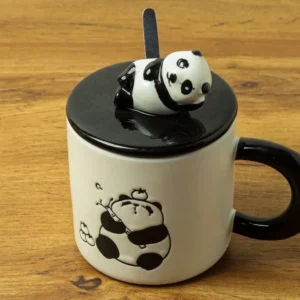 Panda Fincan və Qaşıq Dəsti 6985 - Grido hədiyyə mağazası
