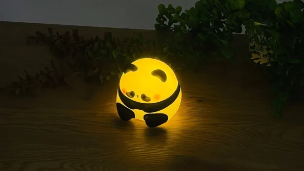 Panda Formalı Silikon Lampa - Grido hədiyyə mağazası