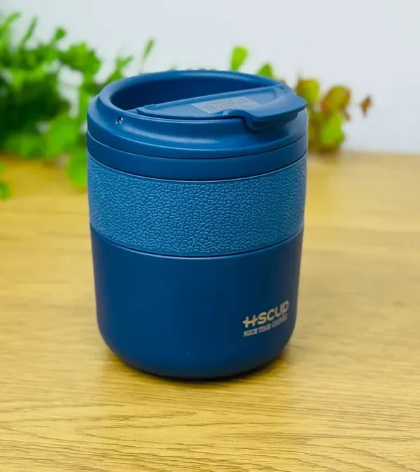Paslanmaz Polad Göy Termos Stəkan – 280 ml - Grido hədiyyə mağazası