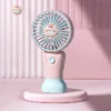 Pişik Çəhrayı Mini Sərinkeş Fan Dairə Başlıq CS1389 - Grido hədiyyə mağazası
