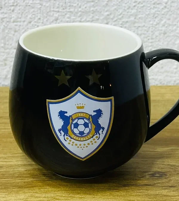 Qarabağ FK Loqolu Qara Fincan - Grido hədiyyə mağazası