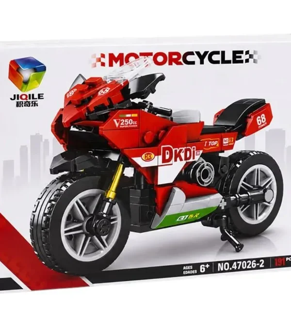 Qırmızı Sport Motosiklet Konstruksiya Dəsti 191 Hissə Jiqile - Grido hədiyyə mağazası