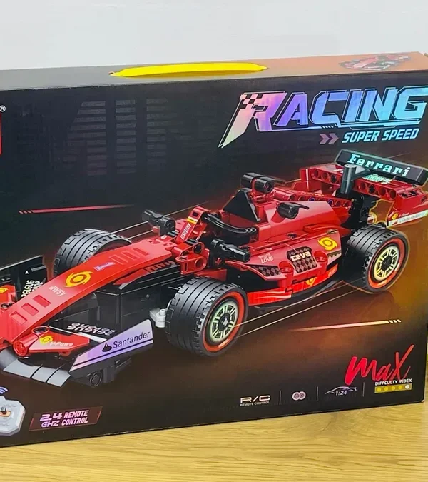 Racing Super Speed R/C Qırmızı Konstruksiya Avtomobili – 315 hissə - Grido hədiyyə mağazası