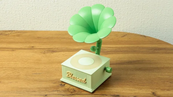 Retro Bluetooth Qramafon Dizaynlı Səsucaldıcı - Grido hədiyyə mağazası