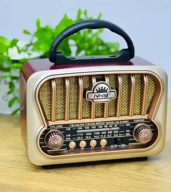Retro Bluetooth Radio NNS 1069🔊📻 - Grido hədiyyə mağazası