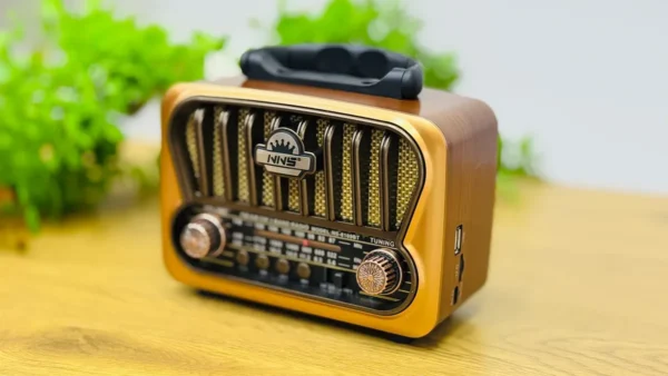 Retro Bluetooth Radio NNS 6386 🔊📻 - Grido hədiyyə mağazası