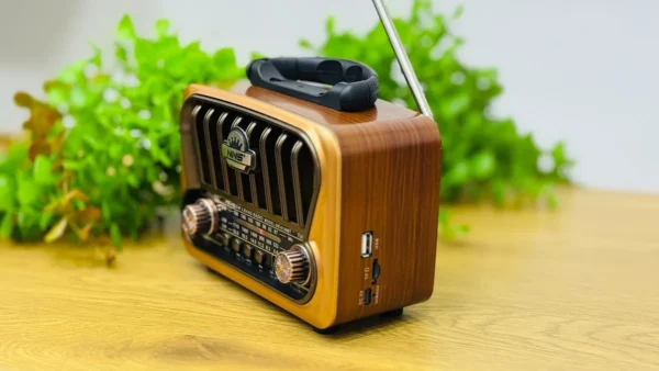 Retro Bluetooth Radio NNS 6386 🔊📻 - Grido hədiyyə mağazası