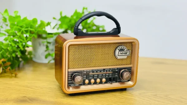 Retro Bluetooth Radio NNS 9714 🔊📻 - Grido hədiyyə mağazası