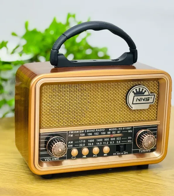 Retro Bluetooth Radio NNS 9714 🔊📻 - Grido hədiyyə mağazası