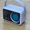Retro Dizaynlı Bənövşəyi FM Radiolu Bluetooth Mini Səsucaldıcı - Grido hədiyyə mağazası