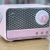 Retro Dizaynlı Çəhrayı FM Radiolu Bluetooth Mini Səsucaldıcı - Grido hədiyyə mağazası