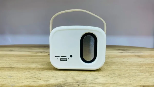 Retro Dizaynlı Krem Bluetooth Mini Radio Səsucaldıcı - Grido hədiyyə mağazası