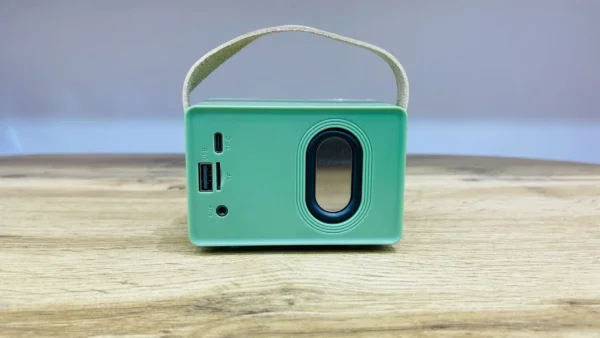 Retro Dizaynlı Yaşıl Bluetooth Mini Səsucaldıcı - Grido hədiyyə mağazası