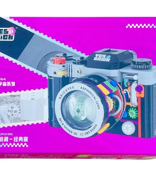 Retro Fotoaparat Konstruksiya Dəsti (Instant Camera) 566 Hissə - Grido hədiyyə mağazası