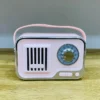 Retro Görünüşlü Çəhrayı FM Radiolu Bluetooth Səsucaldıcı - Grido hədiyyə mağazası