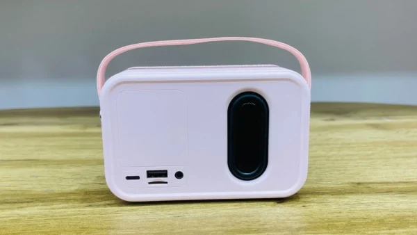 Retro Görünüşlü Çəhrayı FM Radiolu Bluetooth Səsucaldıcı - Grido hədiyyə mağazası