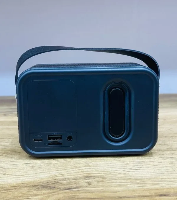 Retro Görünüşlü Qara FM Radiolu Bluetooth Səsucaldıcı - Grido hədiyyə mağazası