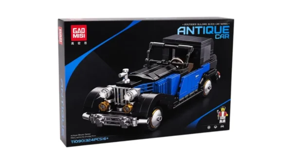 Retro Göy Avtomobil Konstruksiya Dəsti Antique Car 324 Hissə - Grido hədiyyə mağazası