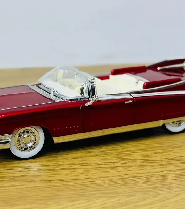 Retro Qırmızı Cadillac Metal Avtomobil Maketi - Grido hədiyyə mağazası