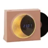 Retro Qrammofon Dizaynlı İşıqlı Bluetooth Dinamik - Grido hədiyyə mağazası