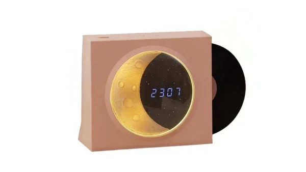 Retro Qrammofon Dizaynlı İşıqlı Bluetooth Dinamik - Grido hədiyyə mağazası