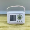 Retro Üslublu Çəhrayı FM Radiolu Bluetooth Səsucaldıcı - Grido hədiyyə mağazası