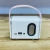 Retro Üslublu Krem FM Radiolu Bluetooth Səsucaldıcı - Grido hədiyyə mağazası