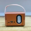 Retro Üslublu Qəhvəyi FM Radiolu Bluetooth Səsucaldıcı - Grido hədiyyə mağazası