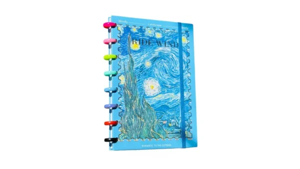 Ride Wind Düz Xəttli Bloknot - Van Gogh 32431 - Grido hədiyyə mağazası