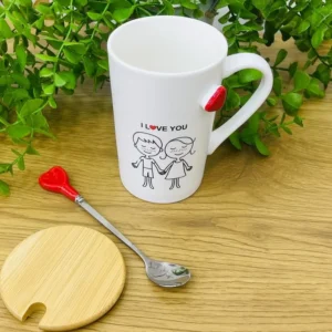 Romantik Fincan 14 Fevral Temalı 5013 - Grido hədiyyə mağazası