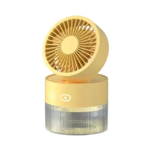 Sarı Su Spreyli Mini Ventilyator Fan - Grido hədiyyə mağazası