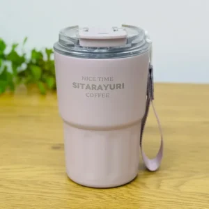 Sitarayuri Termos Bənövşəyi Kofe Stəkanı – 360 ml - Grido hədiyyə mağazası