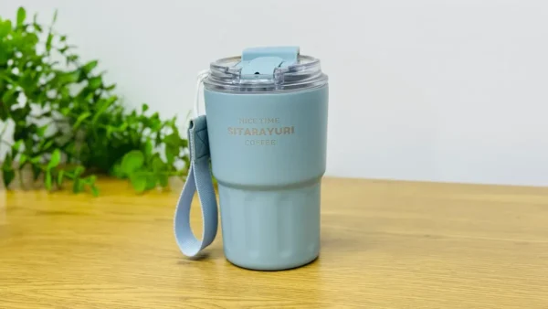 Sitarayuri Termos Mavi Kofe Stəkanı – 360 ml - Grido hədiyyə mağazası