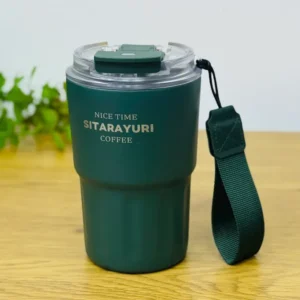 Sitarayuri Termos Yaşıl Kofe Stəkanı – 360 ml - Grido hədiyyə mağazası