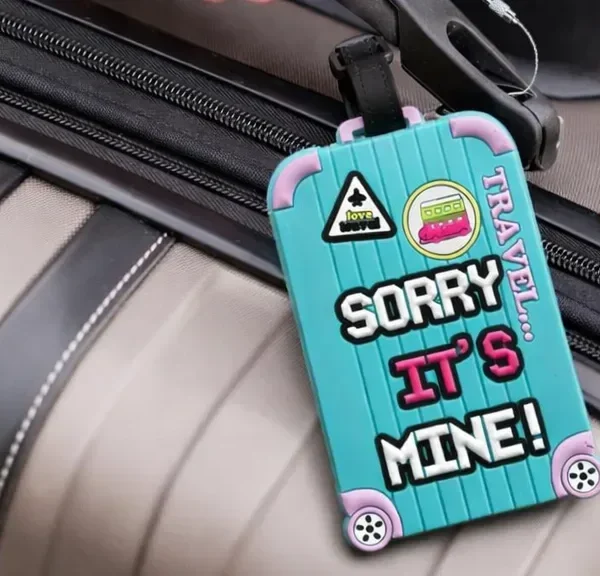 "SORRY, IT'S MINE!"Travel Çamadan Etiketi - Grido hədiyyə mağazası