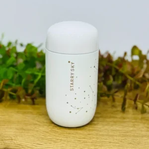 Starry Sky Mini Termos Ağ – 200 ml - Grido hədiyyə mağazası