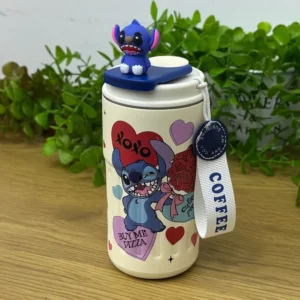 Stitch Dizaynlı Termos Xoxo Yazılı - Grido hədiyyə mağazası