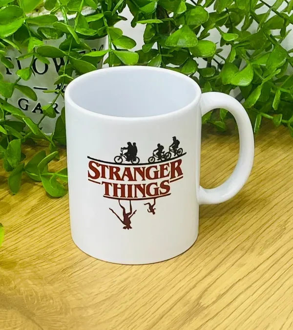 Stranger Things Dizaynlı Keramika Fincan - Grido hədiyyə mağazası