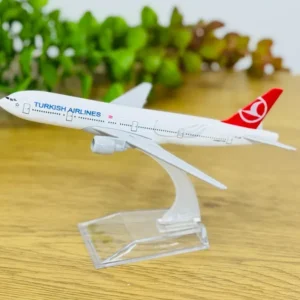 Təyyarə Modeli – Turkish Airlines (15×15 sm) Türkiyə Təyyarəsi - Grido hədiyyə mağazası