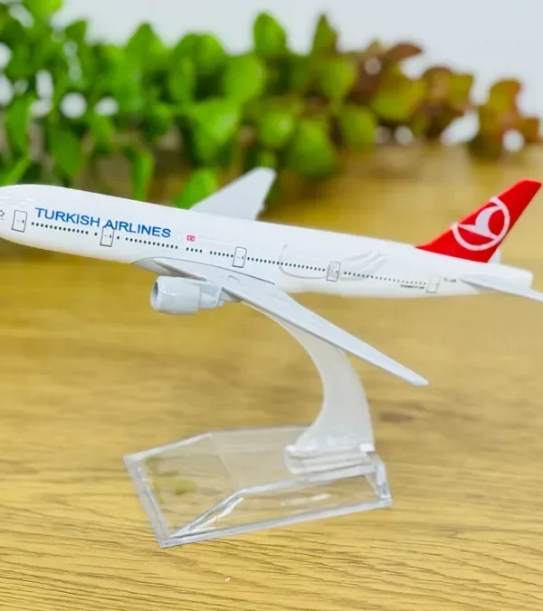 Təyyarə Modeli – Turkish Airlines (15×15 sm) Türkiyə Təyyarəsi - Grido hədiyyə mağazası