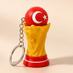 Türkiyə Dünya Kuboku Futbol Antistress Clicker Brelok 7 Sm - Grido hədiyyə mağazası