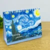 Van Gogh Dizaynlı Masaüstü Təqvim, Həftəlik Planlaycı - Grido hədiyyə mağazası