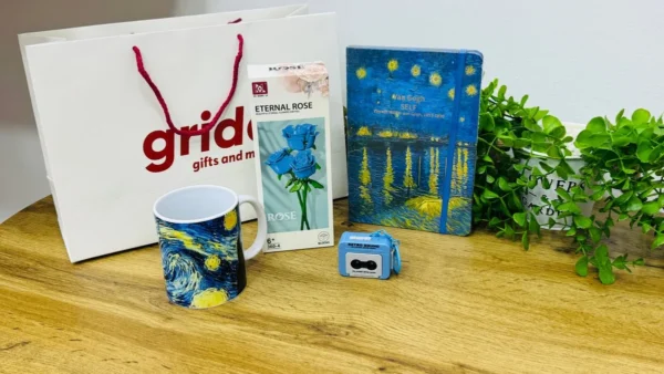 Van Gogh İncəsənət Hədiyyə Dəsti Gift Box - Grido hədiyyə mağazası