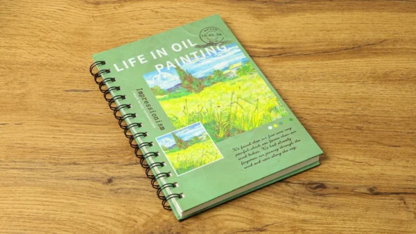 Van Gogh “Life in Oil Painting” Qeyd Dəftəri - Grido hədiyyə mağazası