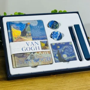 Van Gogh “Starry Night” Dəftər və Qələm Dəsti - Grido hədiyyə mağazası
